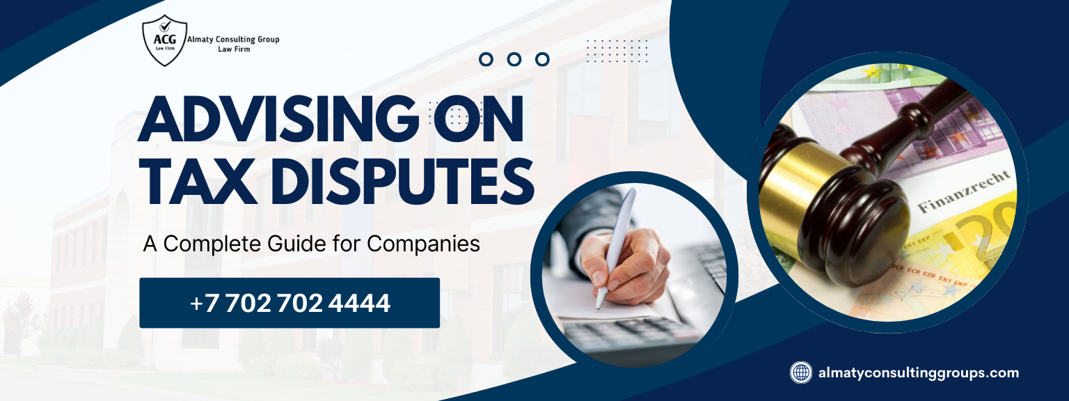 Advising on Tax Disputes